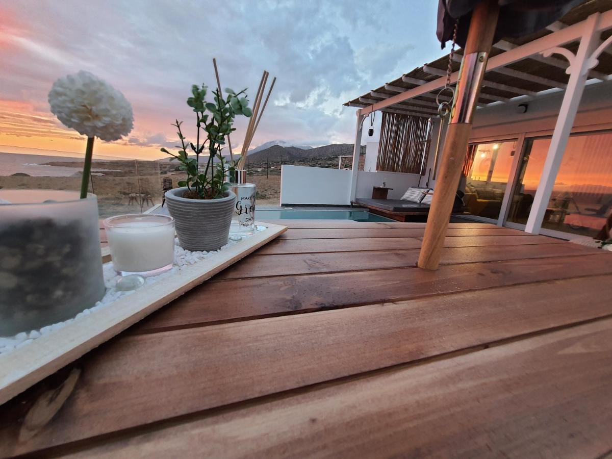 Tramonto Luxury Villa No2 - Breathtaking Sunset View Finíki Kültér fotó