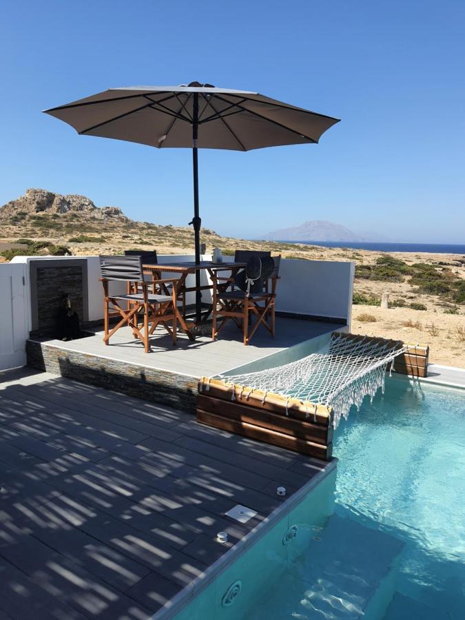 Tramonto Luxury Villa No2 - Breathtaking Sunset View Finíki Kültér fotó