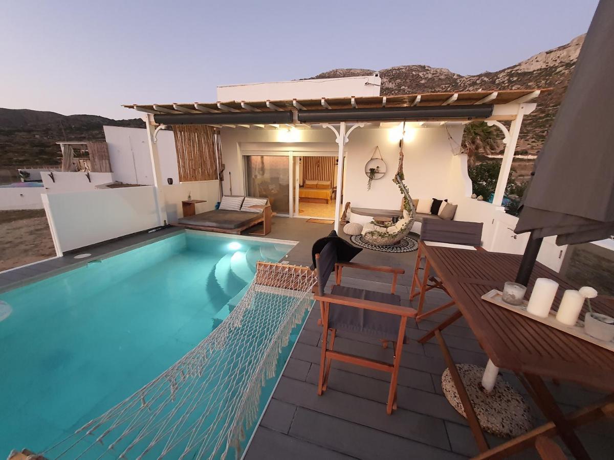 Tramonto Luxury Villa No2 - Breathtaking Sunset View Finíki Kültér fotó