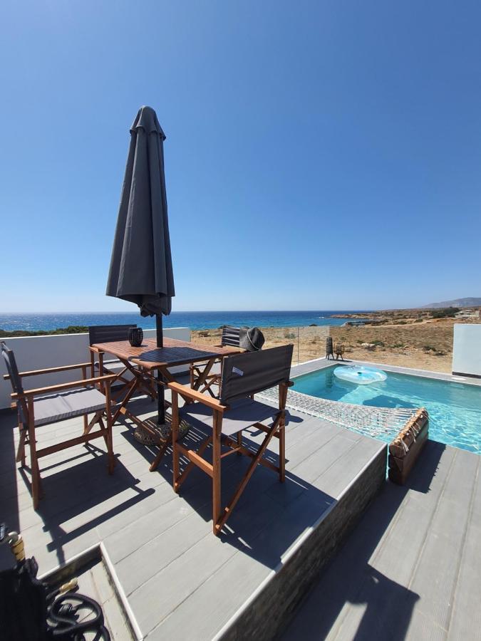 Tramonto Luxury Villa No2 - Breathtaking Sunset View Finíki Kültér fotó